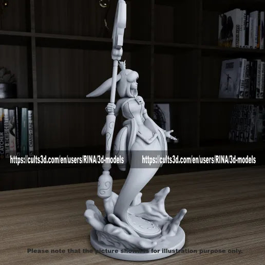 Urf the Nami-Tee 3D Printed Figure