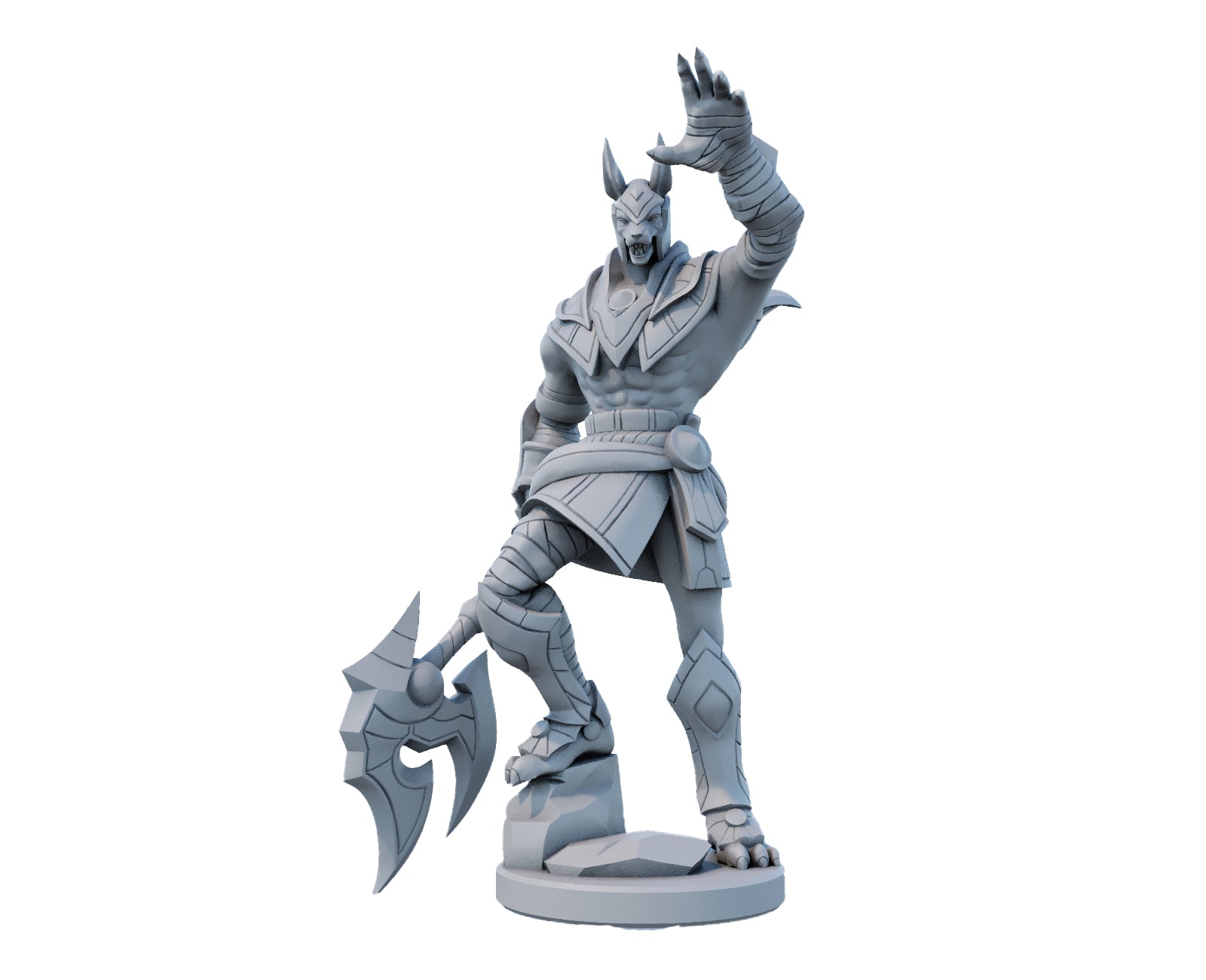 Nasus 3D Printed Figure