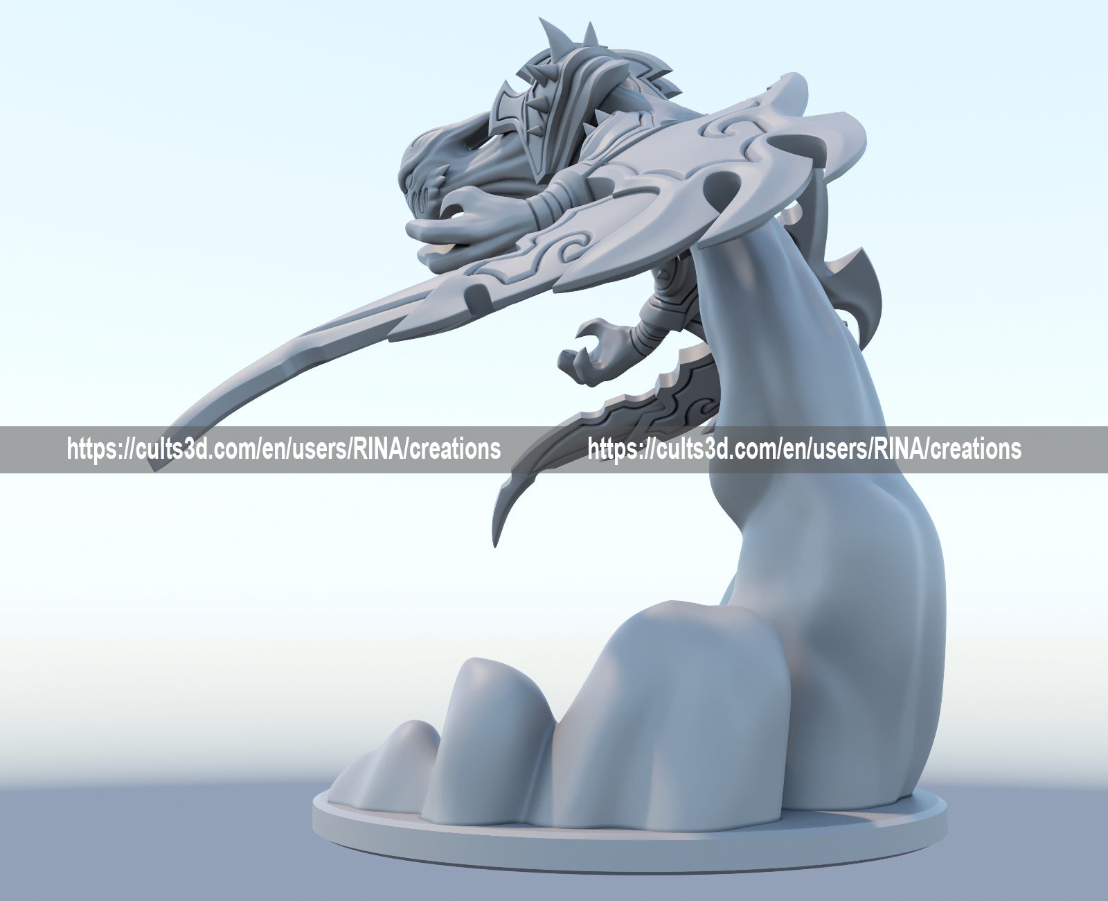 Nocturne 3D Printed Figure