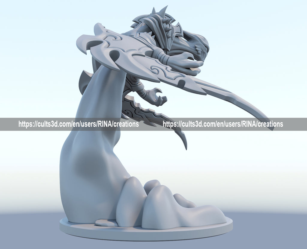 Nocturne 3D Printed Figure