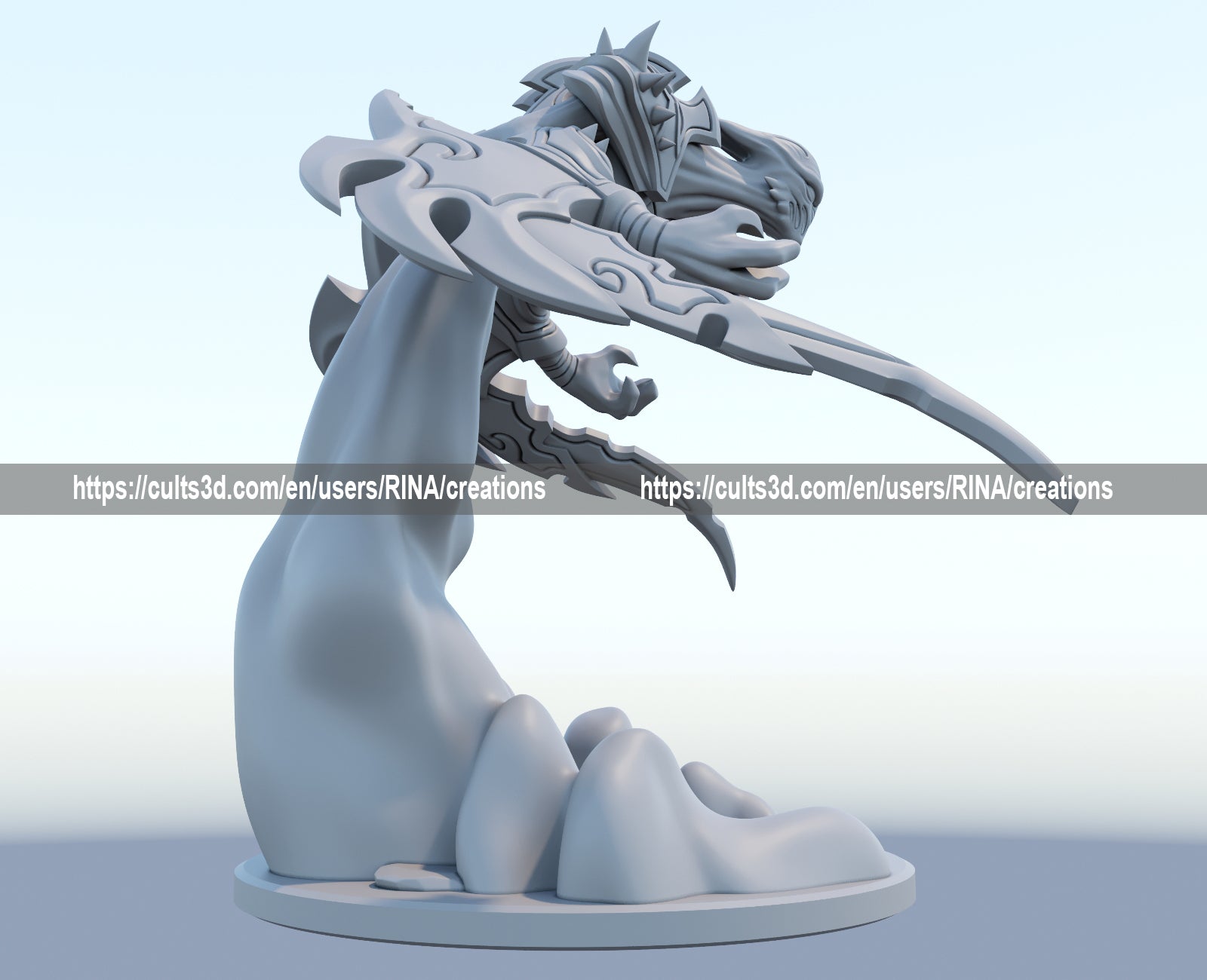 Nocturne 3D Printed Figure