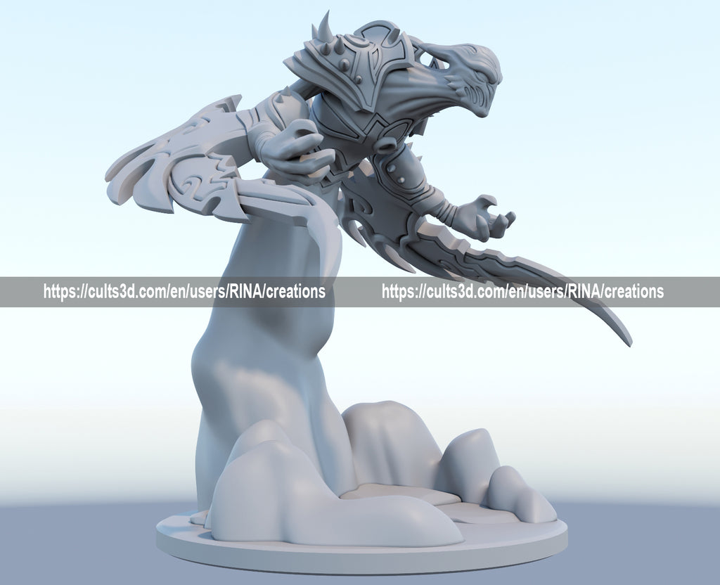 Nocturne 3D Printed Figure