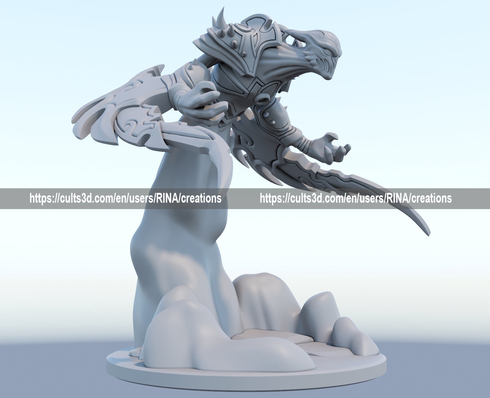 Nocturne 3D Printed Figure