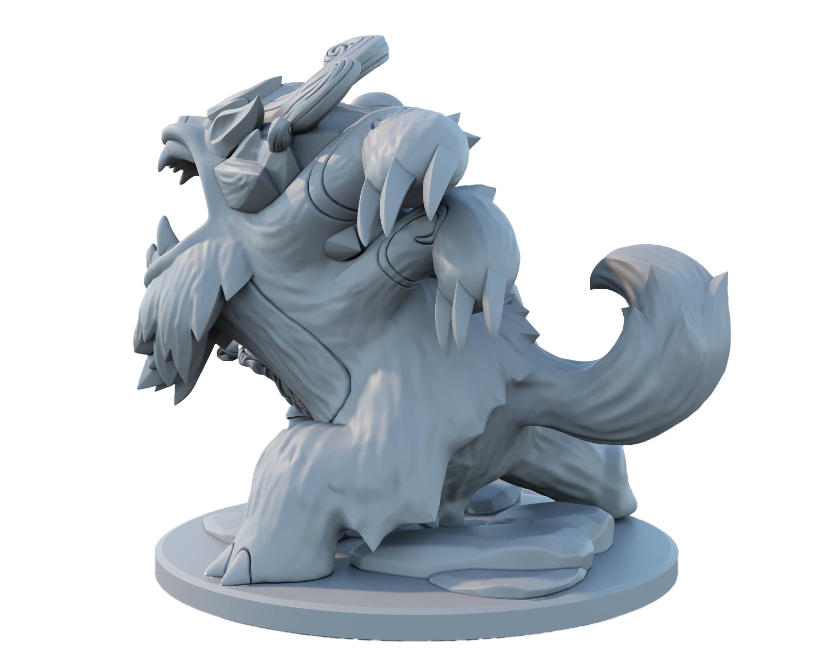 Nunu and Willump 3D Printed Figure