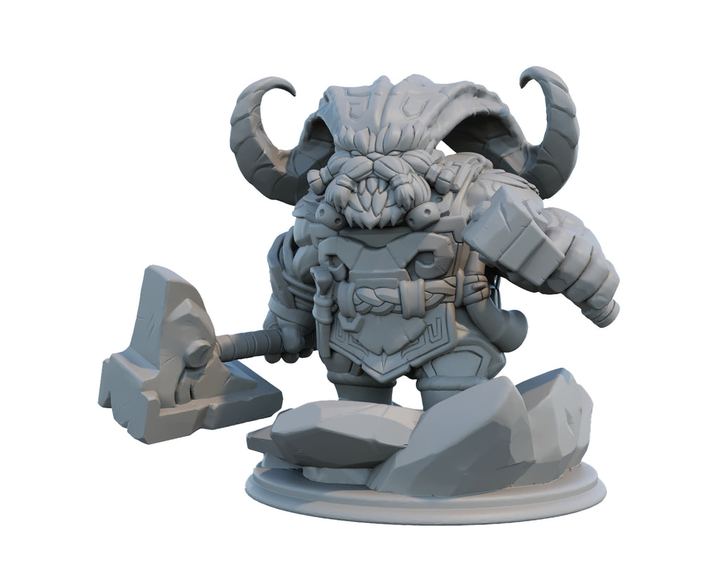 Ornn 3D Printed Figure