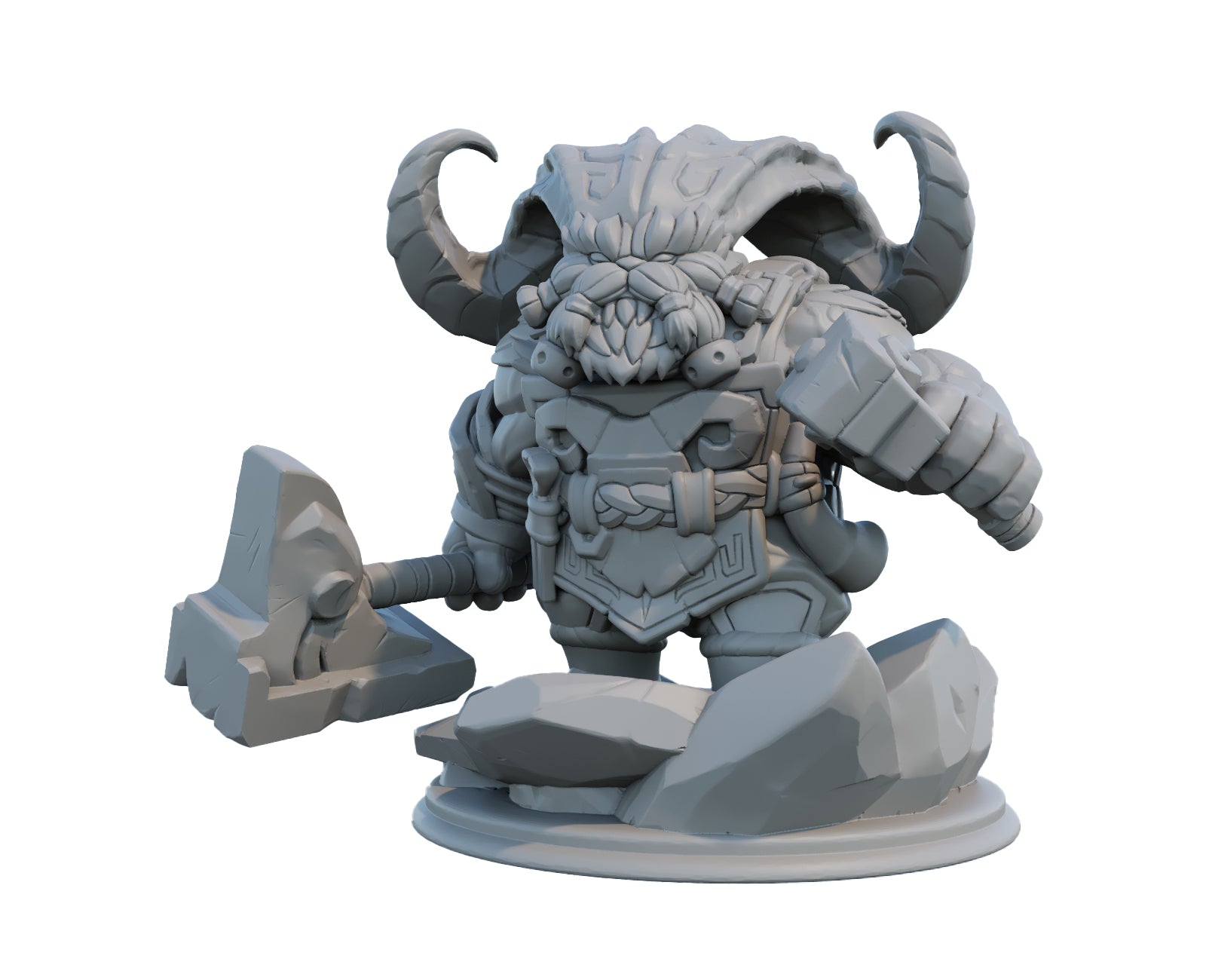 Ornn 3D Printed Figure