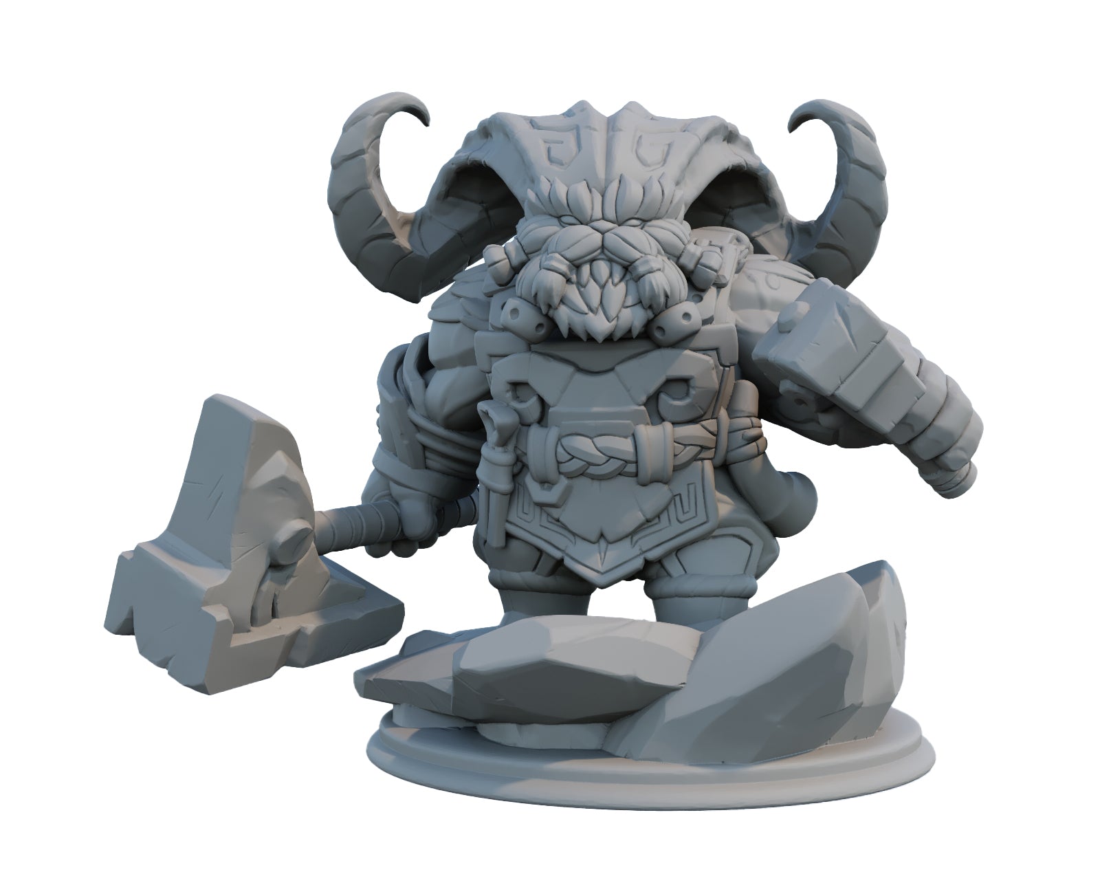 Ornn 3D Printed Figure