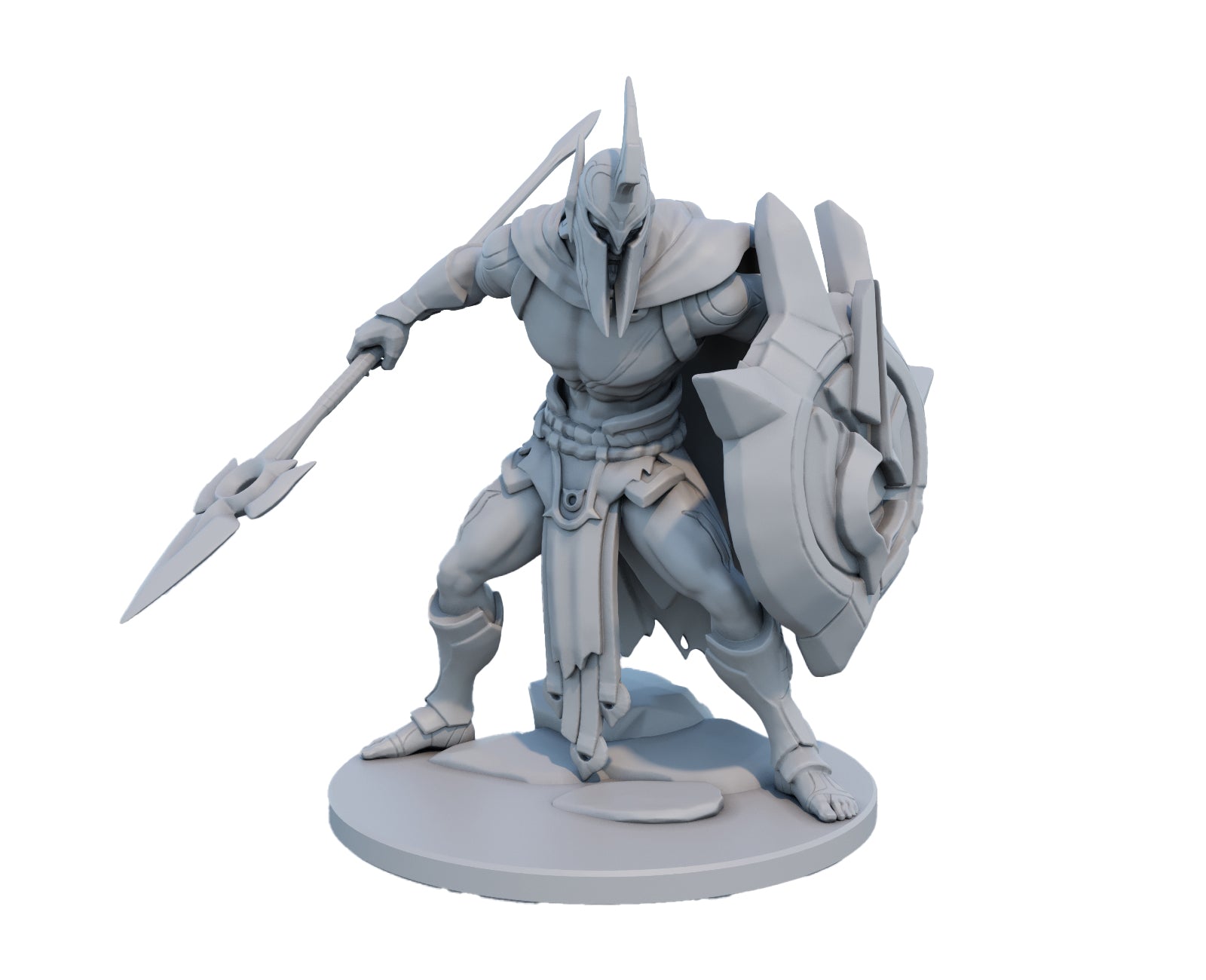 Pantheon 3D Printed Figure