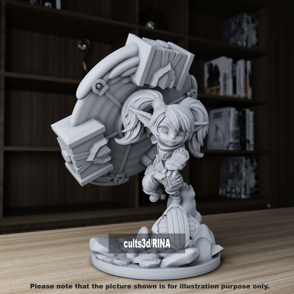 Poppy 3D Printed Figure