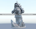 Rammus 3D Printed Figure