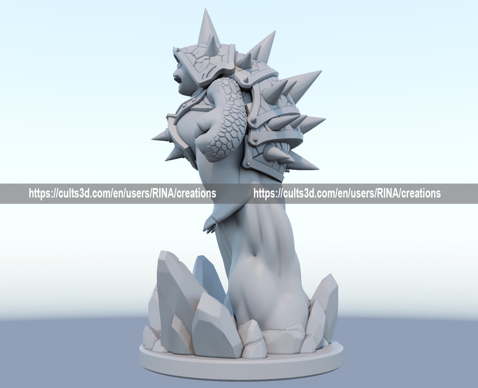 Rammus 3D Printed Figure