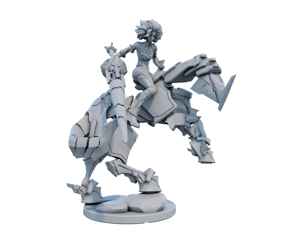 Rell 3D Printed Figure