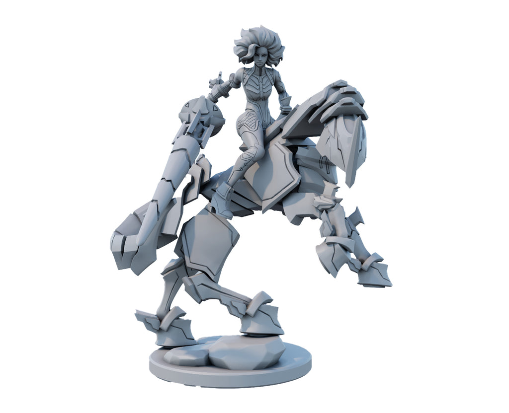 Rell 3D Printed Figure