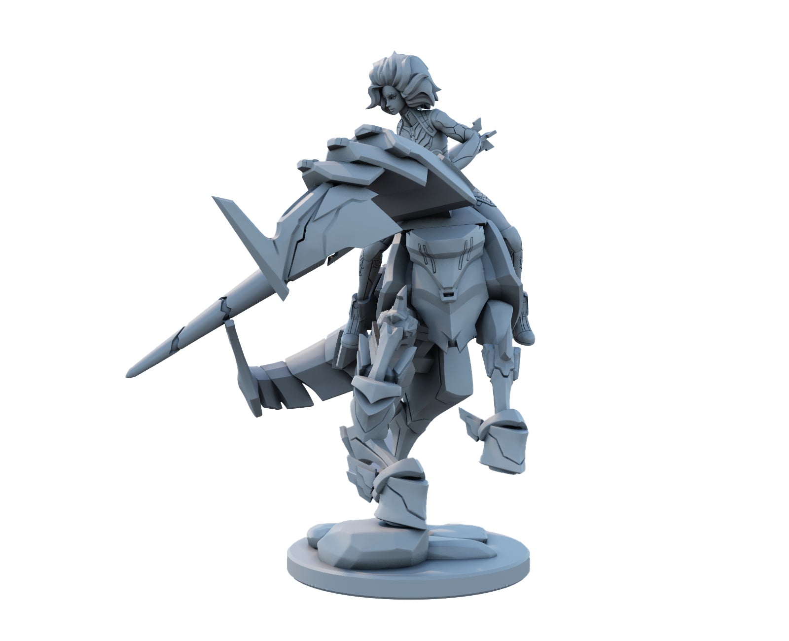 Rell 3D Printed Figure