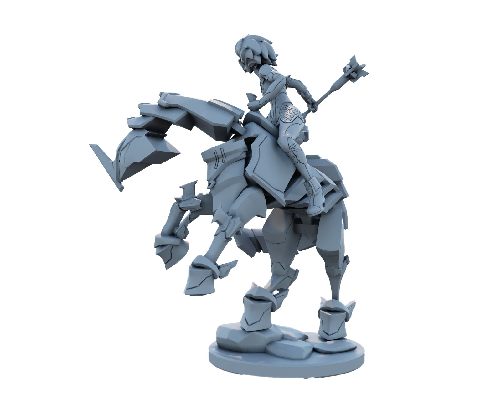 Rell 3D Printed Figure