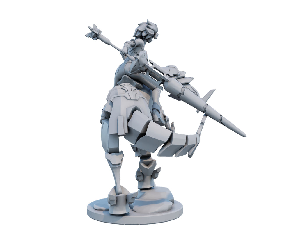Rell 3D Printed Figure