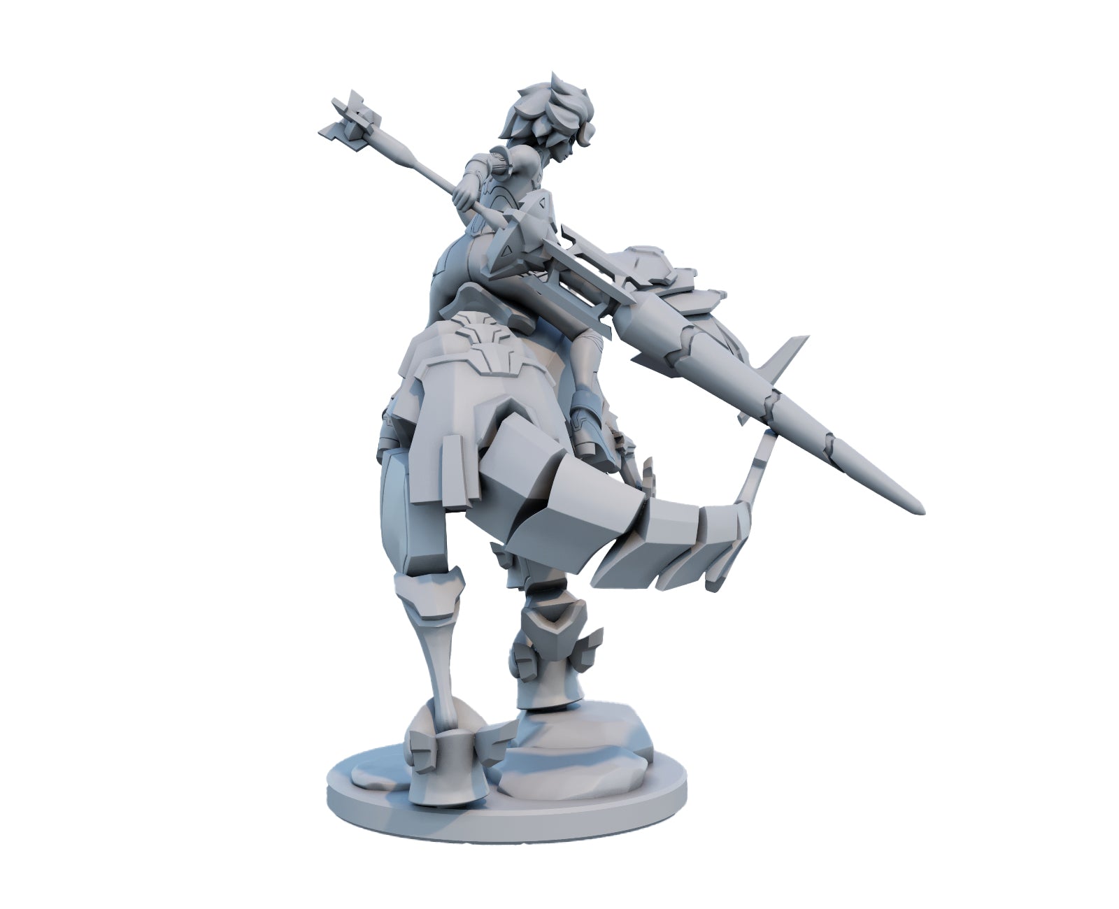 Rell 3D Printed Figure