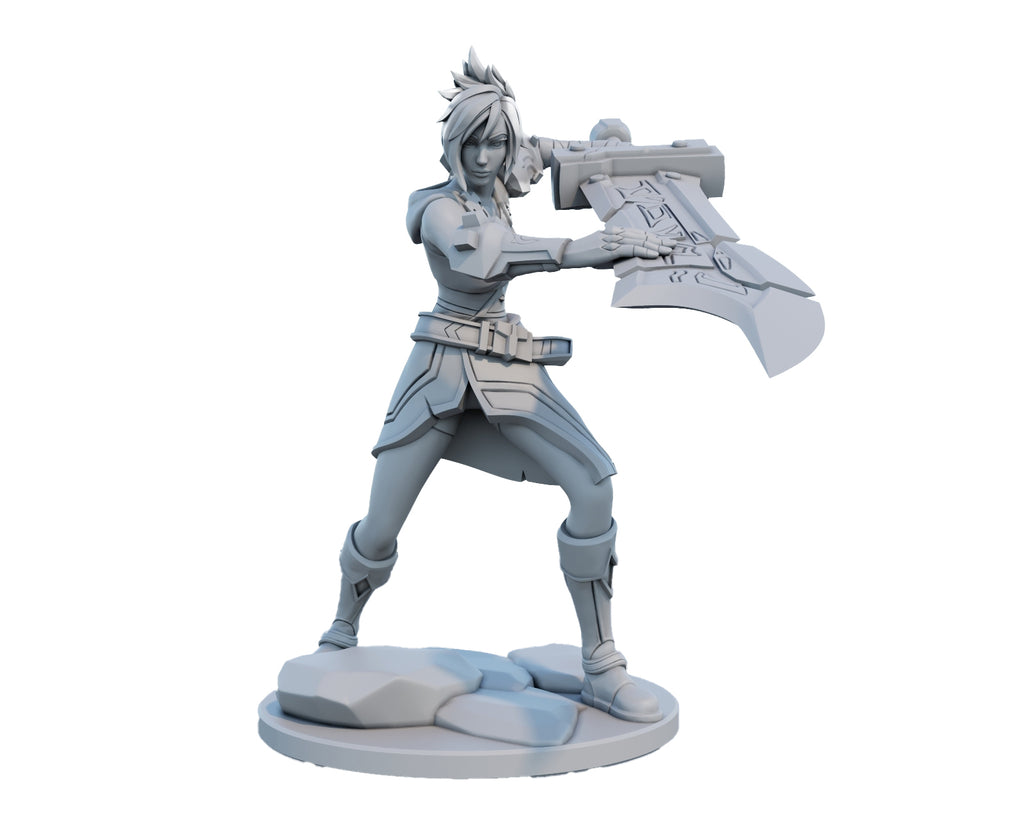 Riven 3D Printed Figure