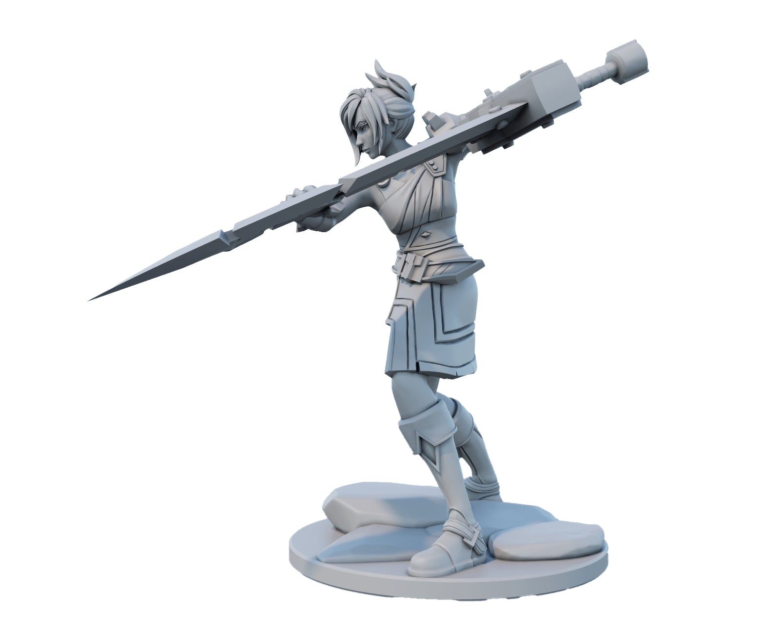 Riven 3D Printed Figure