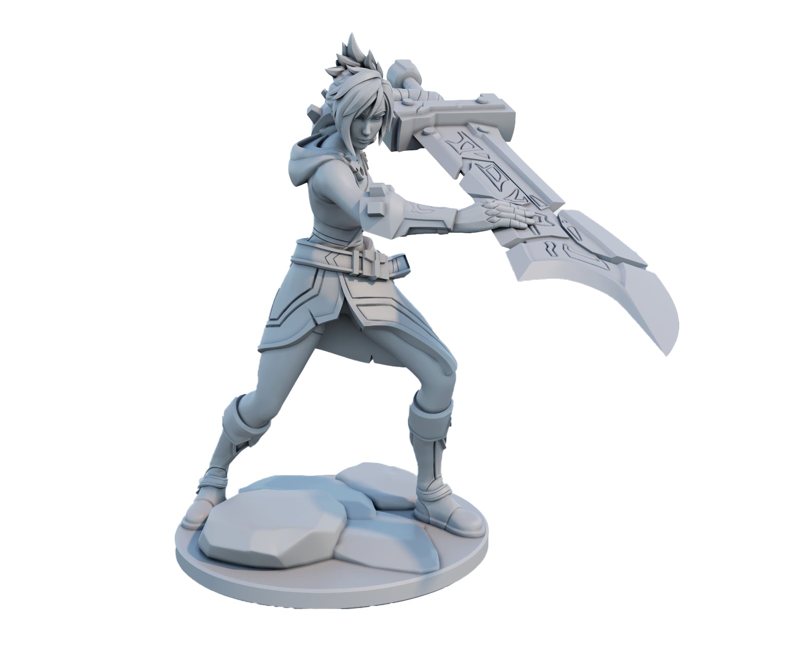 Riven 3D Printed Figure