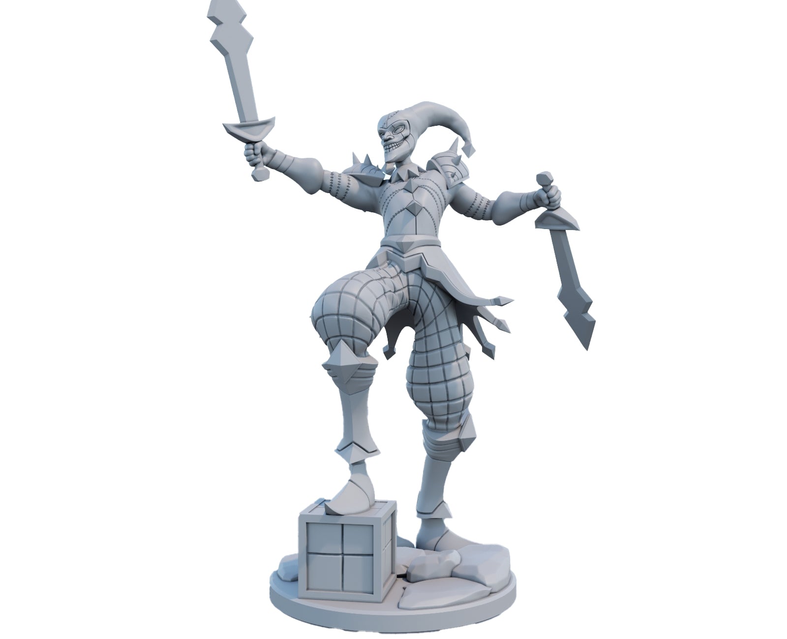 Shaco 3D Printed Figure