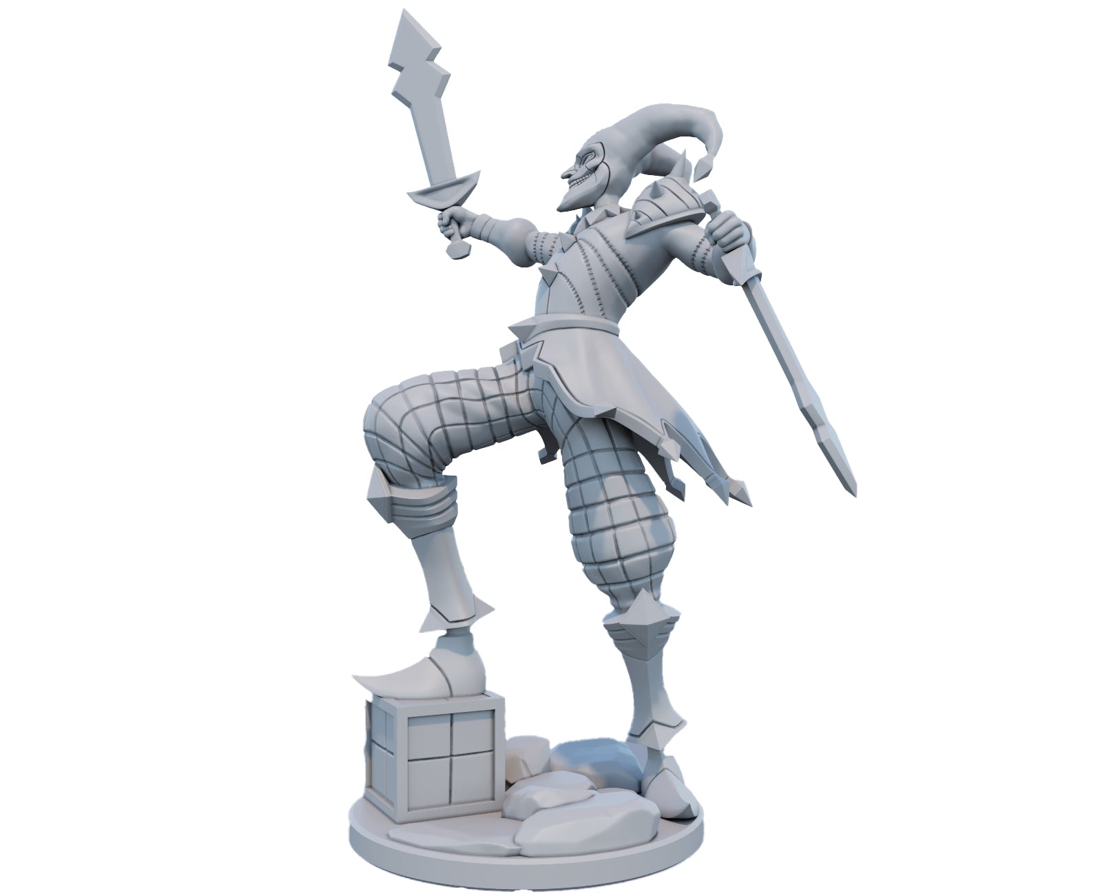 Shaco 3D Printed Figure