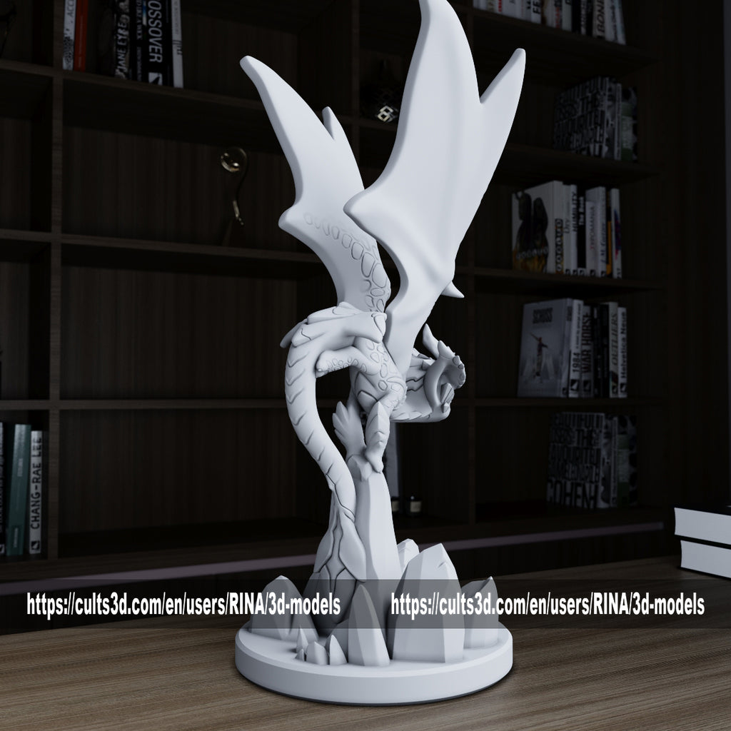 Smolder 3D Printed Figure