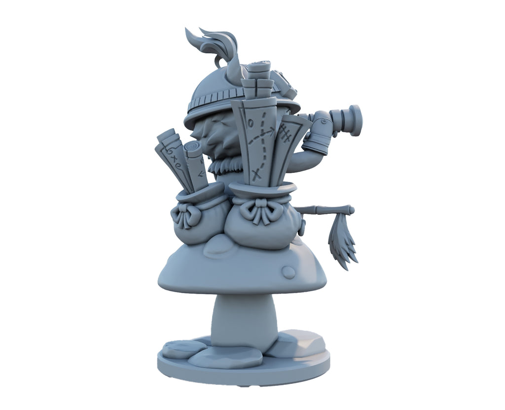 Teemo 3D Printed Figure