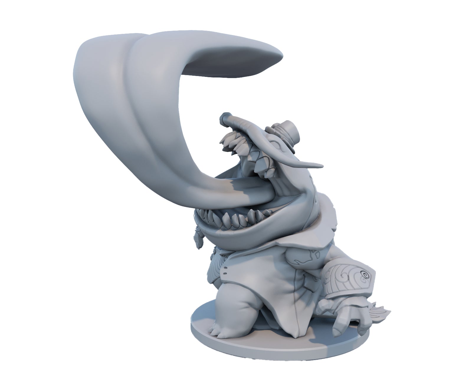 Tahm Kench 3D Printed Figure