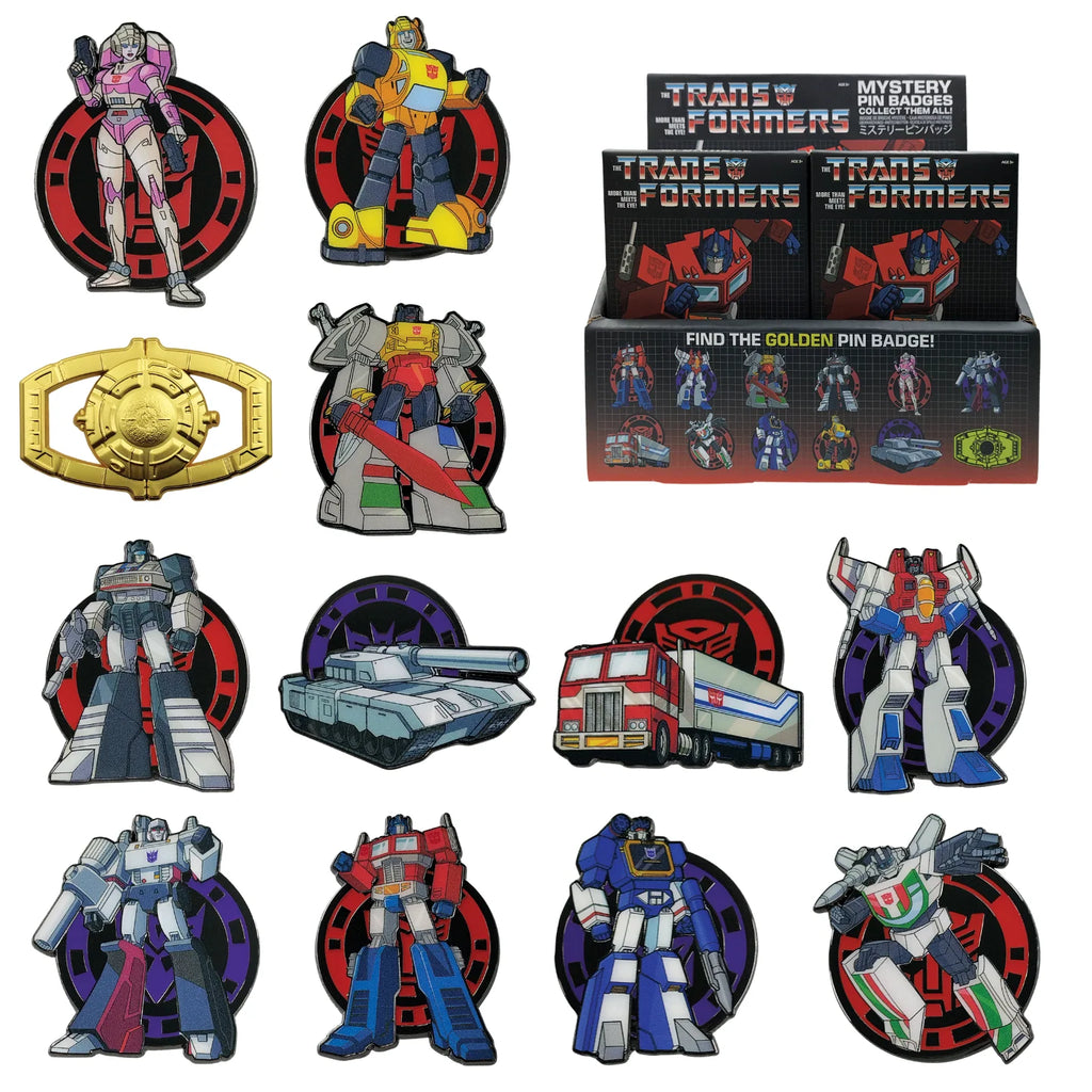 Transformers Mystery Pin Badges (12 τμχ)