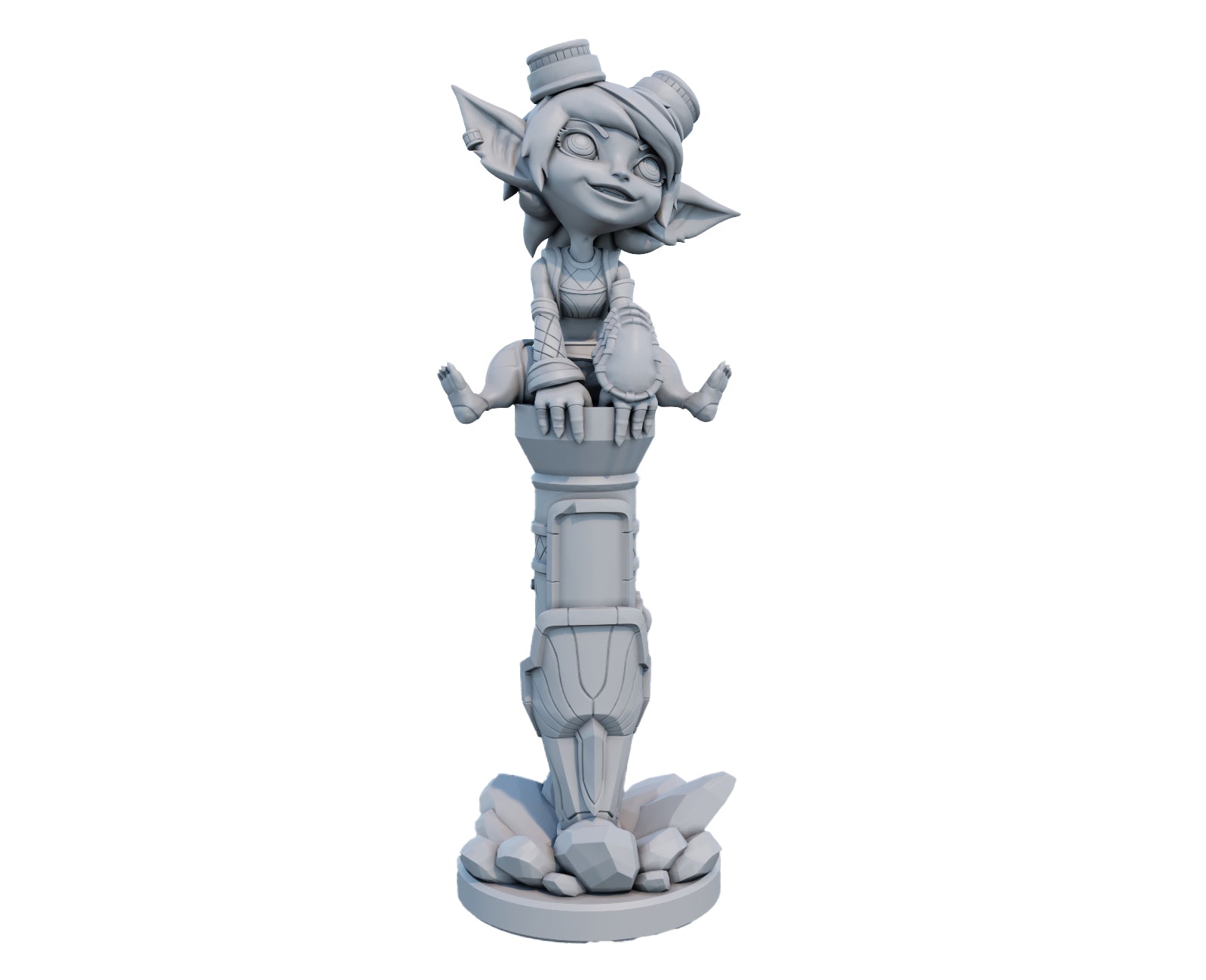 Tristana 3D Printed Figure