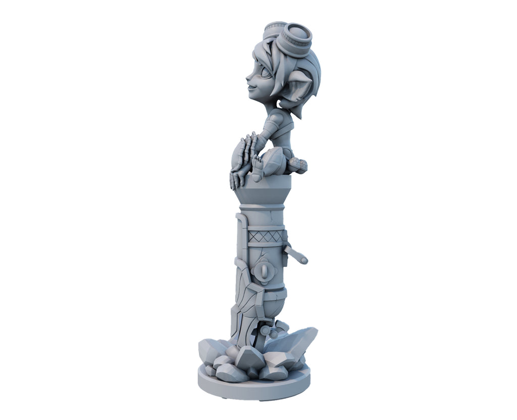 Tristana 3D Printed Figure