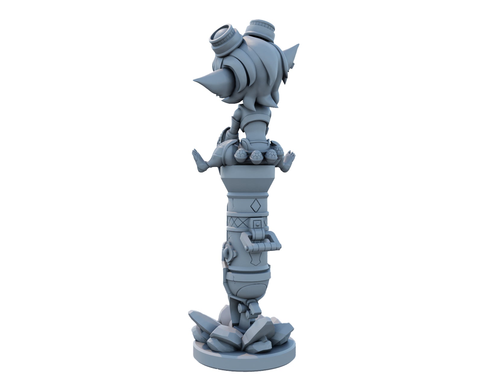 Tristana 3D Printed Figure