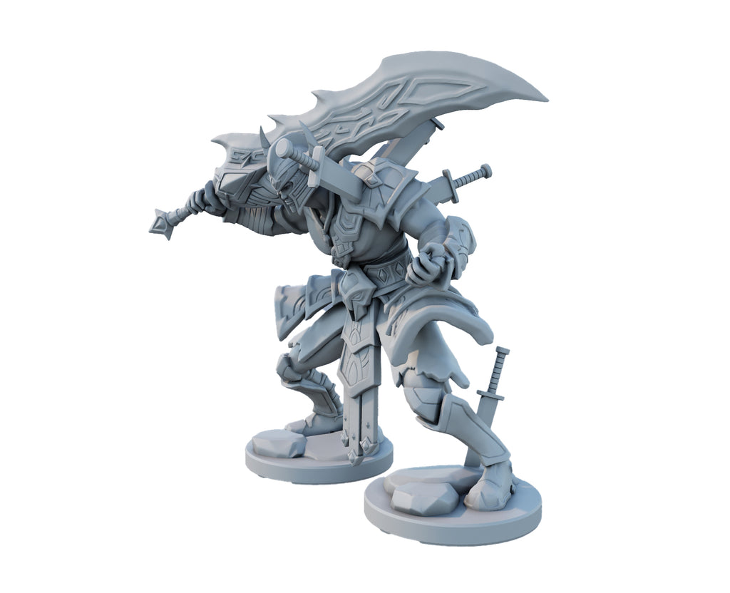 Tryndamere 3D Printed Figure