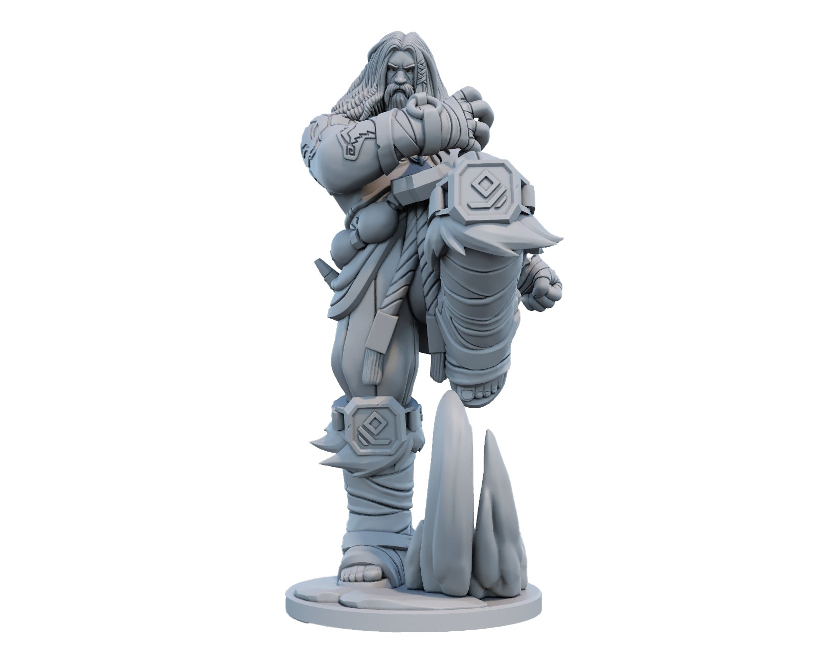 Udyr 3D Printed Figure