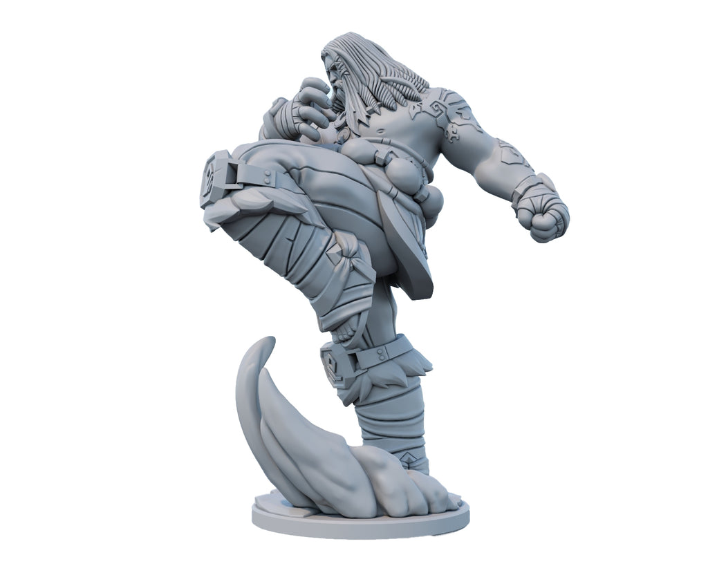 Udyr 3D Printed Figure