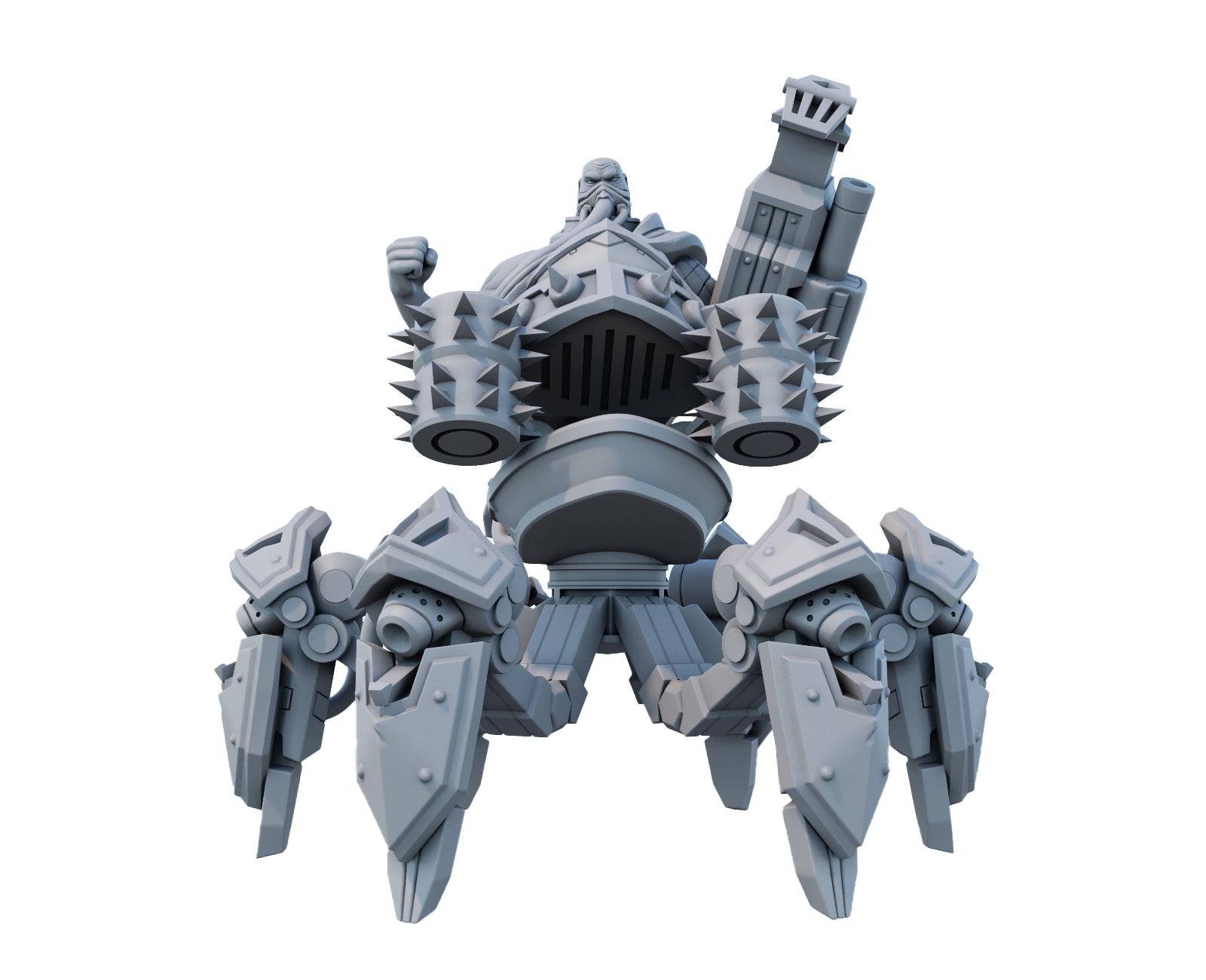 Urgot 3D Printed Figure