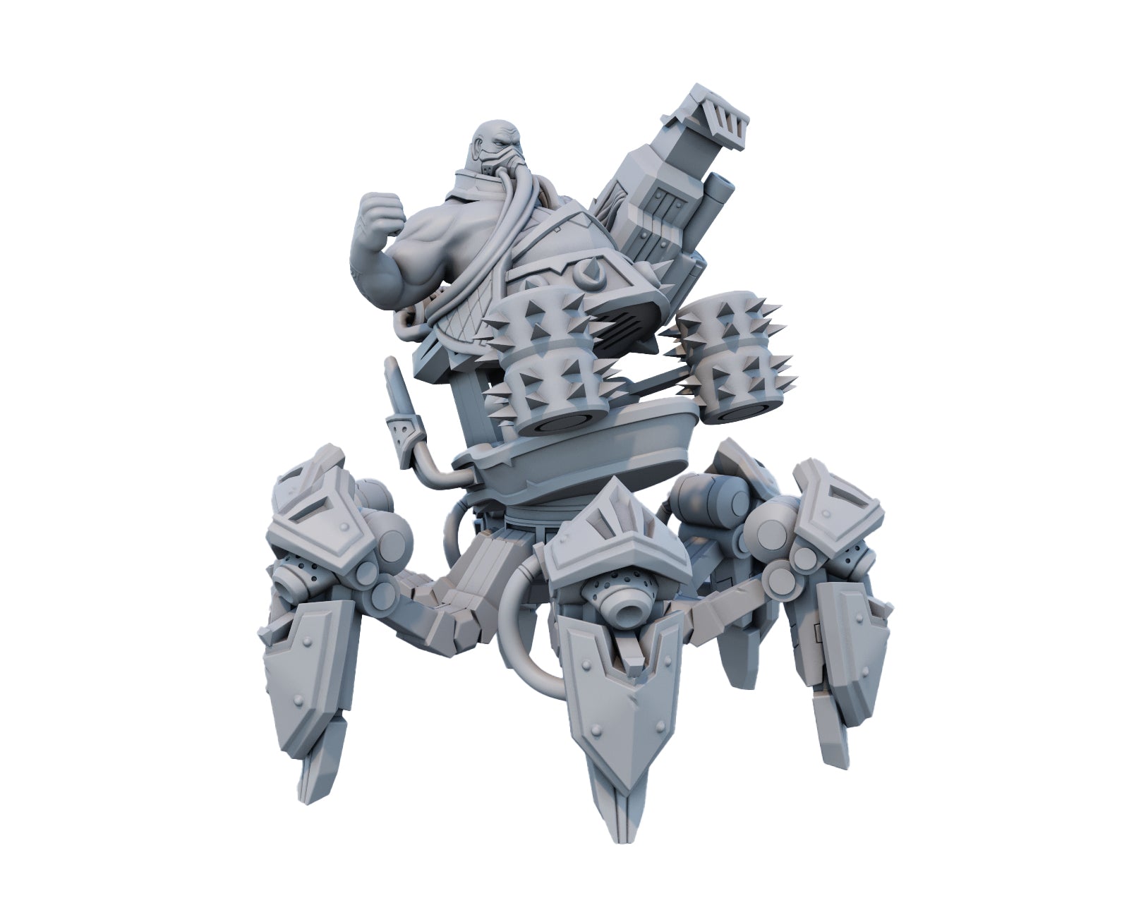 Urgot 3D Printed Figure
