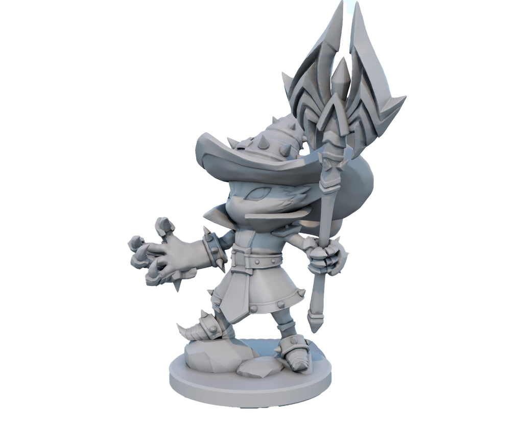 Veigar 3D Printed Figure