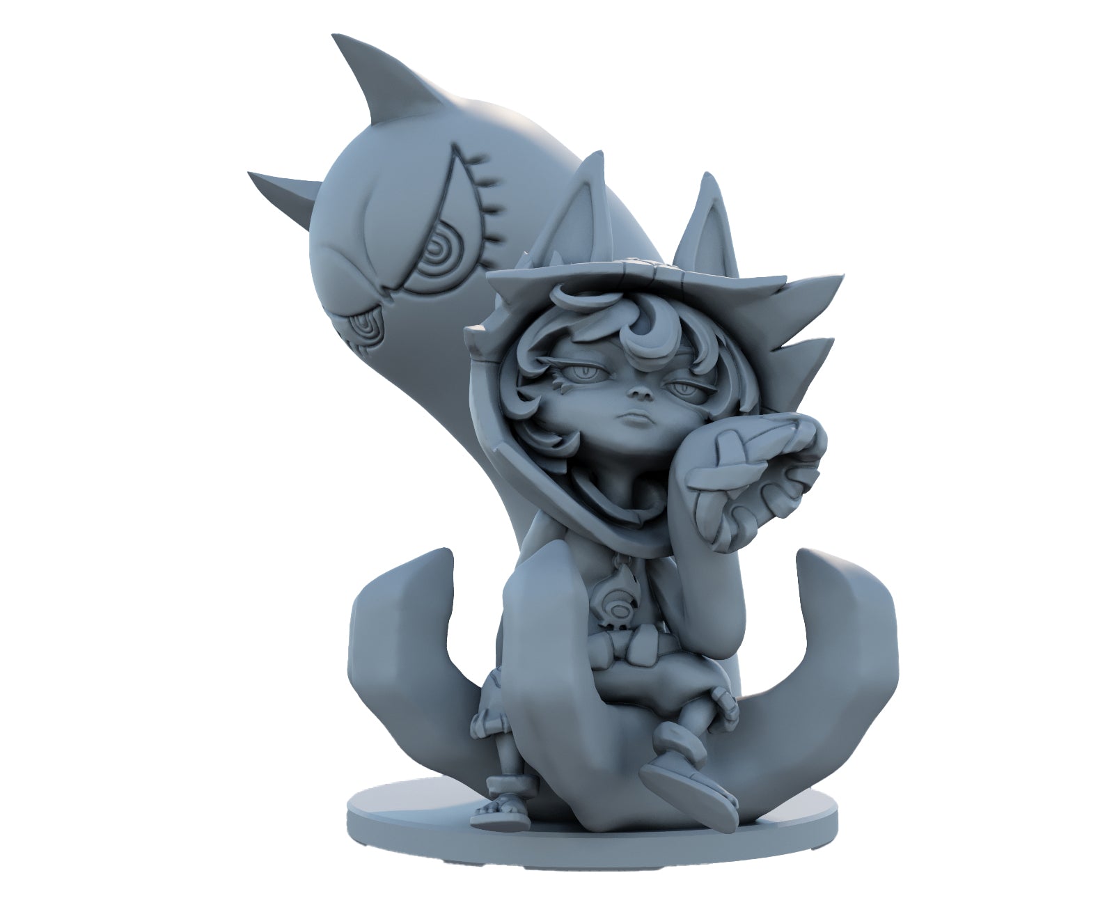 Vex 3D Printed Figure