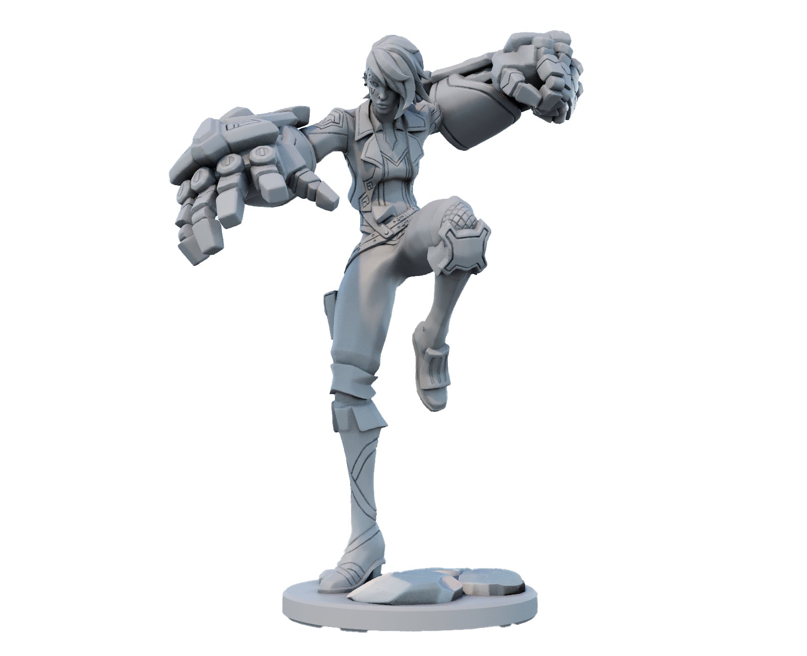 Vi Arcane 3D Printed Figure