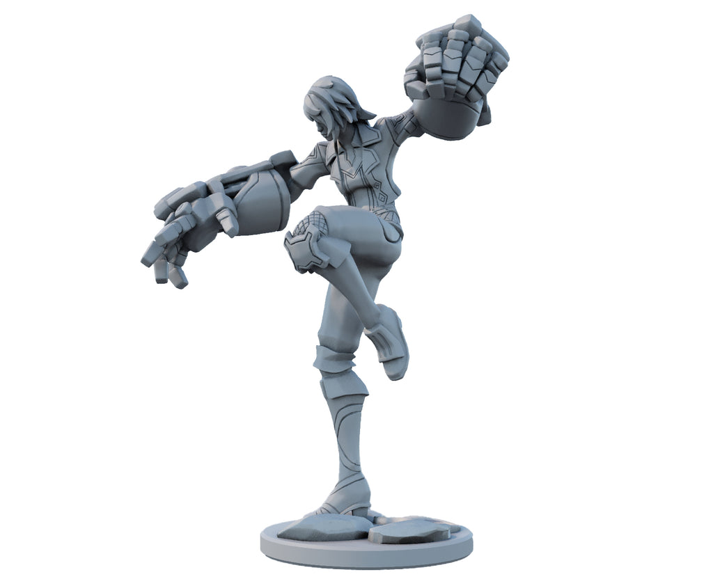Vi Arcane 3D Printed Figure