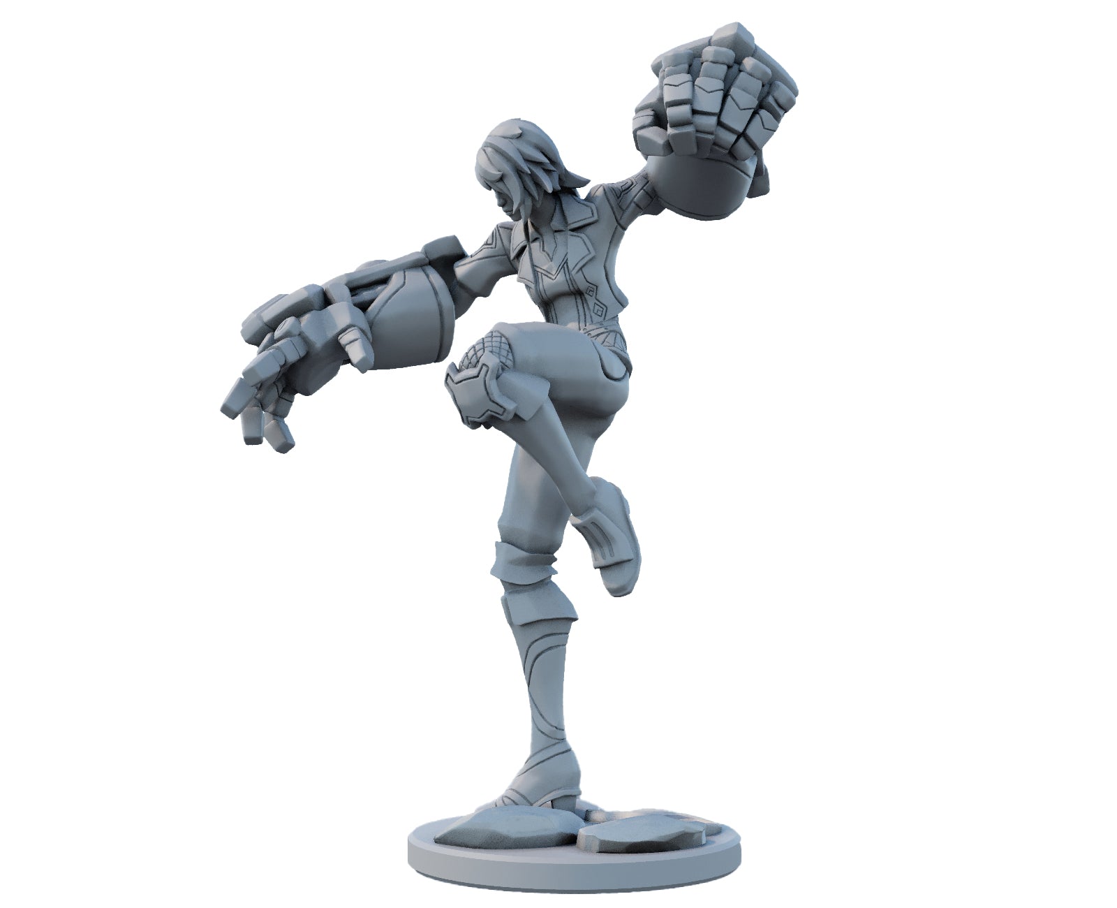 Vi Arcane 3D Printed Figure
