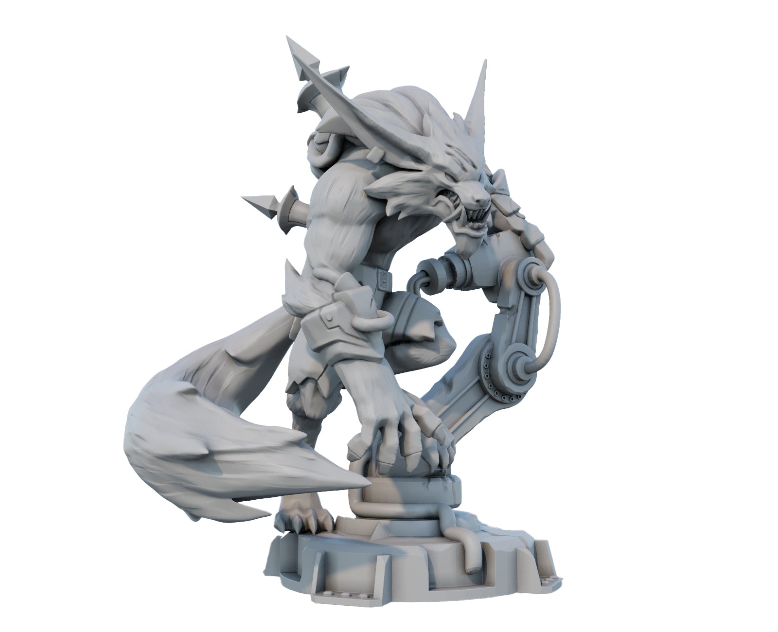 Warwick 3D Printed Figure