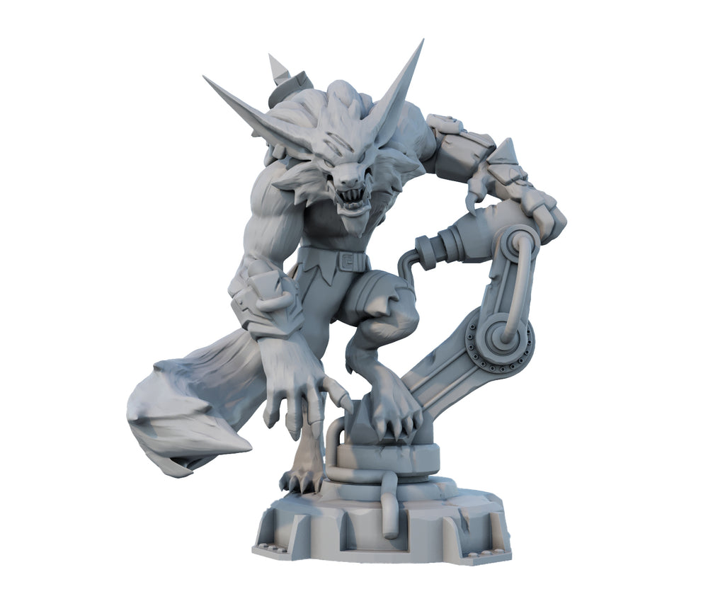 Warwick 3D Printed Figure