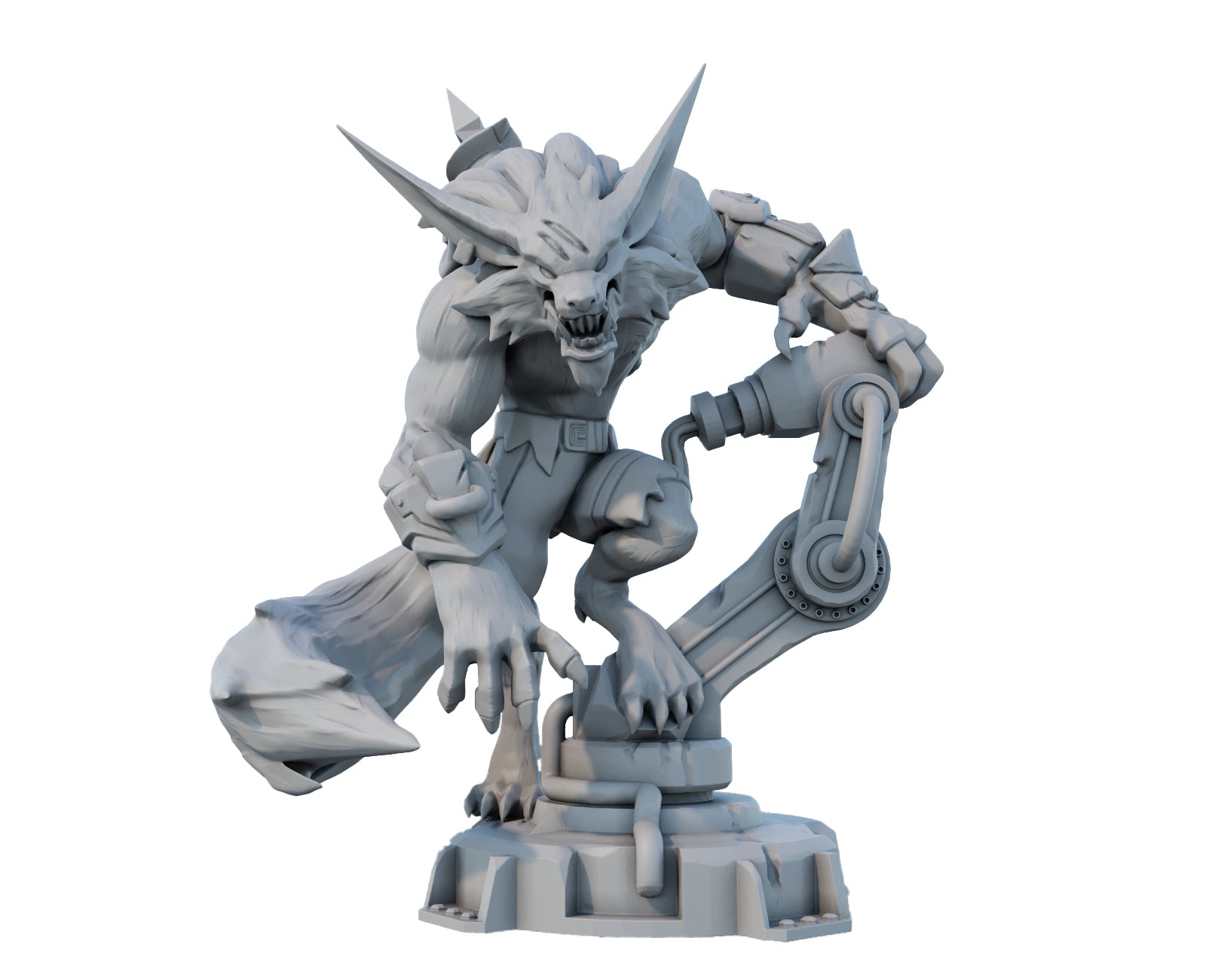 Warwick 3D Printed Figure