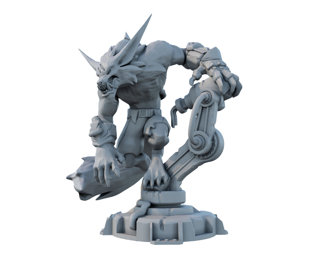 Warwick 3D Printed Figure