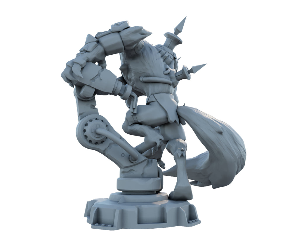 Warwick 3D Printed Figure