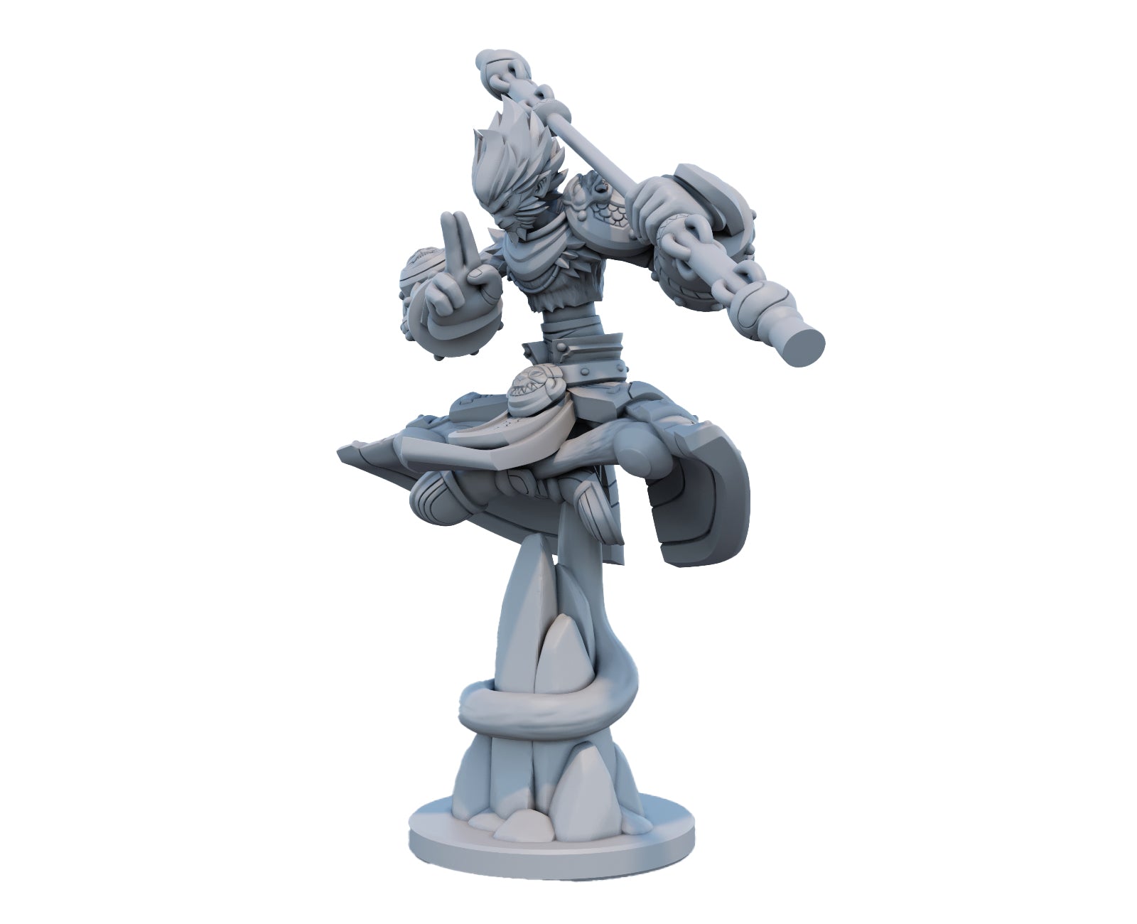 Wukong 3D Printed Figure