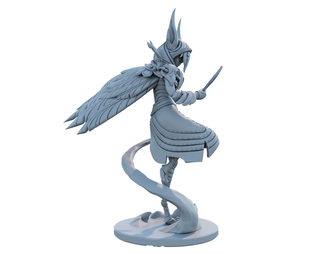 Xayah 3D Printed Figure